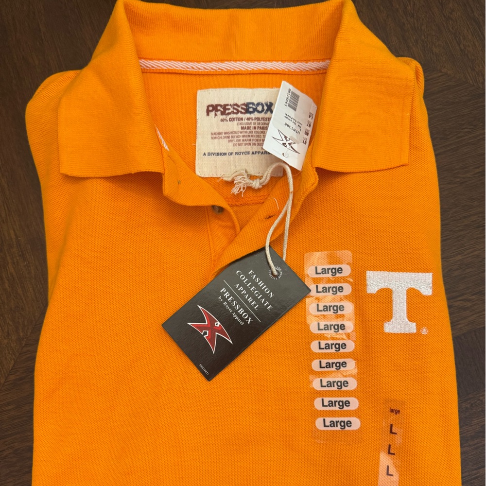 NWT Vols Polo Shirt with Logo